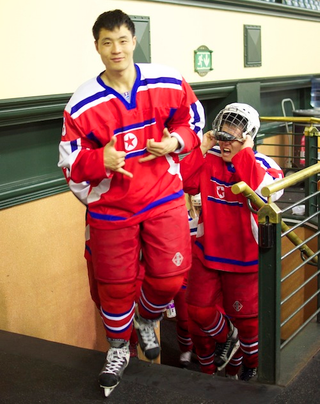 Illustration for article titled My Week With The North Korean Hockey Team